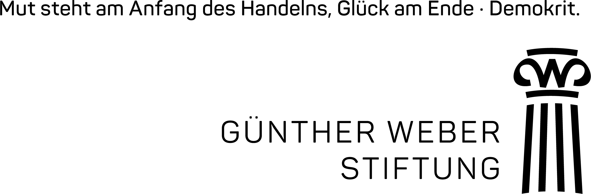 Günther Weber Stiftung Logo